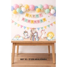Unicorn Ayaklı Pano Seti ( Masa Üstü ) ** Kalın Kağıt