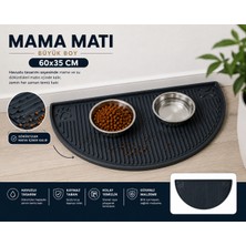 Black Gold Kedi Köpek Beslenme Paspası Kedi Köpek Mama Altlığı 60X35 cm Büyük Boy