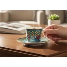 Roy King Royking Flower Of Life 6'lı Kahve Fincan Takımı Bsh 012