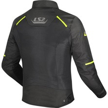 Ls2 Breeze Mont Siyah-Neon Sarı