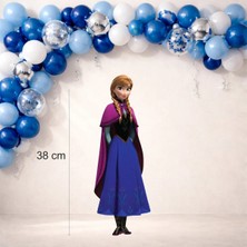 Anna Temalı Ayaklı Pano (38 Cm) Doğum Günü Süsü 300GR Kuşe Kağıt