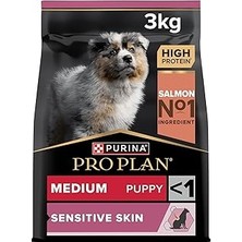 Starseven Plan Medium Puppy Somonlu Tam Kuru Orta Irk Yavru Maması, 3 kg
