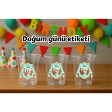 Elsa Temalı Sticker Etiket 20 Adet