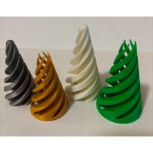 Mays 3D Studio 3D Baskı Geçmeli Spiral Fidget Oyuncak Hareketli Stres Oyuncağı