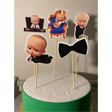 Patron Bebek Doğum Günü Pasta Süsü Doğum Günü Süsü