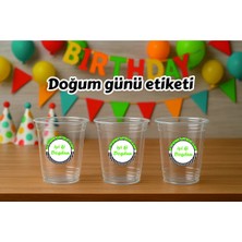 Futbol Temalı Sticker Etiket 20 Adet