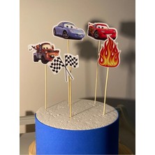 Cars Arabalar Doğum Günü Pasta Süsü Doğum Günü Süsü
