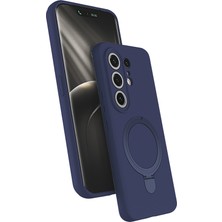Roketcim Tecno Camon 50 Pro Kılıf M-Safe Şarj Özellikli Standlı Samara Kapak