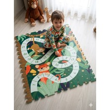 Matrax Eğitici Sayılar Orman Temalı Puzzle Oyun Halısı