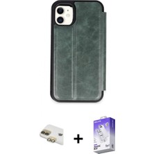 Pileli Store Pilelistore™ iPhone 11 Kılıf Zirve Yansıma Serisi - Siyah Bilvis 5in1 3D Magic Cam Ekran Koruyucu + Pers Alüminyum Kamera Lens - Gd