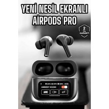 Marsilyan Kablosuz Bluetooth Kulaklık Ekranlı Uzun Şarj Süreli Anc Destekli