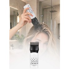 Omilife Saç Boyama Şişesi Tarak Uçlu Yağ Uygulama Şişesi Delikli Şişe Saç Bakım Aparatı Pratik