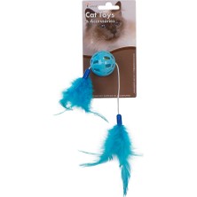 Muratech Eastland Tüylü Zilli Plastik Top-Çap 4cm