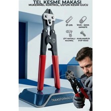 Marsilyan 210 mm Profesyonel Tel Kesme Makası - 1-4 mm Hassas Tel ve Kablo Kesici Bolt Cutter 723177