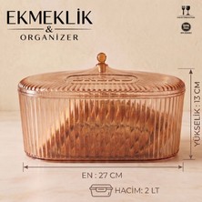 Glus Ekmeklik Saklama Kabı | Meyvelik | Sebzelik | Organizer | 27X13 | 2 Lt