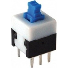 Teknoartshop Anahtarlı Kare Buton 6p 7X7MM IC-196 Ic 196 IC196