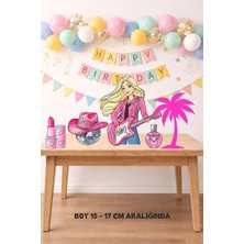 Barbie Ayaklı Pano Seti ( Masa Üstü ) ** Kalın Kağıt