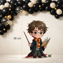 Harry Potter Temalı Ayaklı Pano (38 Cm) Doğum Günü Süsü 300GR Kuşe Kağıt