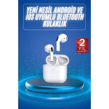 Marsilyan 4.nesil Bluetooth Kulaklık Yüksek Ses Kaliteli Dokunmatik Kontrol Özellikli