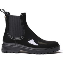 Toni Pons Kadın Yağmur Botu Cavan Siyah Ankle Boot Suya Dayanıklı Konforlu Tasarım