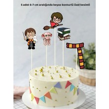 Harry Potter Temalı Konsept Doğum Günü Pasta Süsü Doğum Günü Süsü