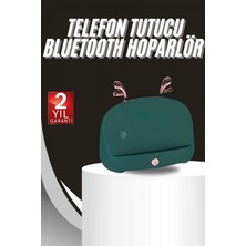 Marsilyan Bluetooth Hoparlör Uzun Pil Ömrü Yüksek Ses Kaliteli Kablosuz Telefon Tutma