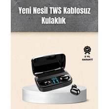 Marsilyan A10S Tws Ergonomik Bluetooth Kulaklık Uzun Pil Ömürlü