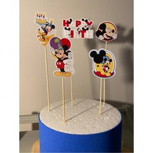 Mickey Mouse Doğum Günü Pasta Süsü Doğum Günü Süsü
