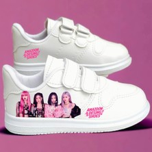 ALCdesing Logo Pink Kızlar Baskılı Kız Çocuk Spor Ayakkabı ve Sneakers