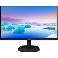 Philips 23.8 Phılıps 243V7QJABF/00 IPS 4ms 75MHZ 1xvga 1xhdmı 1xdp Fhd 1920X1080 Hoparlör Flıcker-Free Vesa Siyah