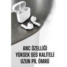Marsilyan Yeni Nesil Pro Bluetooth Kulaklık Uzun Pil Ömrü Beyaz