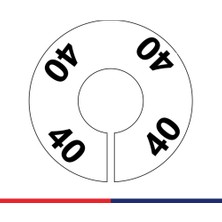 Jokey Ambalaj Arka / Ön Baskılı Depo-Stok Beden Ayracı (40)