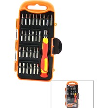 Marsilyan 28PCS Saatçi Telefon Bits Tornavida Seti 27PCS Uç + 1-T.vida Sapı (K95)