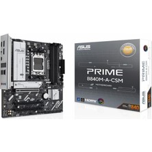 Asus Prime B840M-A-CSM Amd Am5 Ddr5 Micro Atx Anakart Outlet
