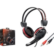 Hadron HD-1105 Kablolu Pc Kulak Üstü Kulaklık 3.5mm Jack Mikrofonlu