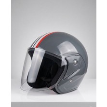 Motopya Yarım Model Kask - Açık Kask,motosiklet Kaskı L Beden Kafa Ölçümü 59/60 cm Yazlık Kask Yarım