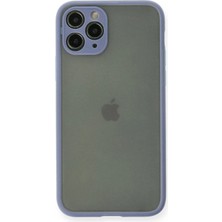 Durukar®  iPhone 11 Pro Kılıf Montreal Silikon Kapak - Gri