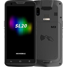 M3 mobile M3 Mobıle SL20W 2d Karekod Androıd 11 4GB/64GB 13MP Wıfı+Bluetooth 5.45" Koruyucu Kılıf Dokunmatik Ekran El Terminali