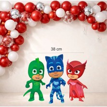Sinek Kupası Tasarım Pijimaskeliler Ayaklı Pano (38 Cm) Doğum Günü Süsü
