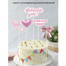 Sinek Kupası Tasarım Bride Bekarlığa Veda Yetişkin Konsept Doğum Günü Pata Süsü