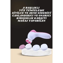 Zero Land Muratech Ikili Cilt Bakım Seti 5 Başlıklı Yüz Temizleme ve Masaj Aleti Canlandırıcı ve Onarıcı