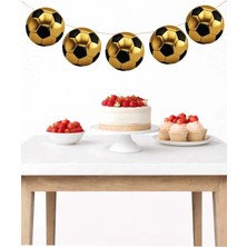 Sinek Kupası Tasarım Futbol Tema Doğum Günü Parti Süs Banner 5 Figür