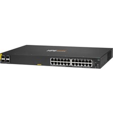 Hpe R8N87A 6000 24 Port GIGABIT+4X1GB Sfp Yönetilebilir 370W Poe Rackmount Swıtch