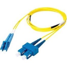 Uranium Uranıum Sc/upc-Lc/upc G652D Sc-Lc Sm 9/125 Patch Cord 1 Metre