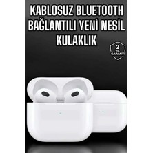 Marsilyan Bluetooth Kulaklık 3.nesil Kablosuz Uzun Pil Ömrü Dokunmatik Kontrol