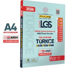 Karakutu Yayınları 2026 8.Sınıf Full LGS Altın Seri (FULAS) TÜRKÇE MEB Çıkmış Soru Bankası Modüler Seti PDF/Video Çözümlü