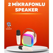 Marsilyan Ses Efektli Mikrofonlu Kablosuz Karaoke Sistemi