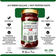 Moon Natural Acı Biber Salçası / Hot Pepper Paste