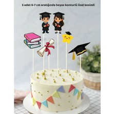 Sinek Kupası Tasarım Çocuk Mezun Konsept Doğum Günü Pata Süsü