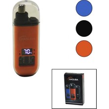 Marsilyan Cep Çakmak Model USB Şarjlı  Burun - Kulak - Yanak Kıl Tüy Temizleme Makinesi Şarj Göstergeli 3.7V (K95)
